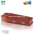 Premium solid wood material European coffin suppliers